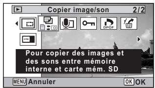 PENTAX OPTIO W90 - Copie d'images et de fichiers son - 2