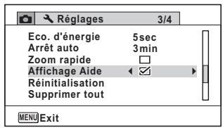 PENTAX OPTIO W90 - Utilisez le bouton de navigation (▶) pour selectionner (Oui) ou (Arrêt). - 1