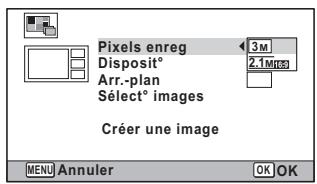 PENTAX OPTIO W90 - Sélection du nombre de pixels enregistrés - 1