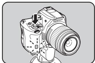 PENTAX K-30 - Fixez l'appareil sur un trépied. - 2