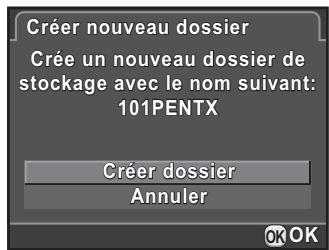 PENTAX K-30 - Création de nouveaux dossiers - 1