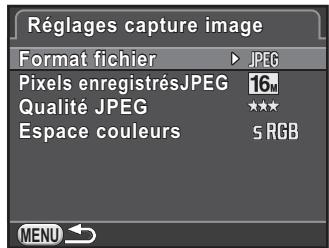 PENTAX K-30 - Réglages de prise de vue - 1