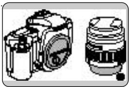 PENTAX MZ-60 - MONTAGE DE L'OBJECTIF - 1