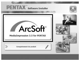 PENTAX OPTIO WG-2 GPS - Cliquez sur [ArcSoft]. - 1