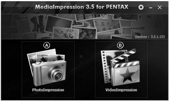 PENTAX OPTIO WG-2 GPS - Interface de la fenêtre des fichiers multimédia - 1