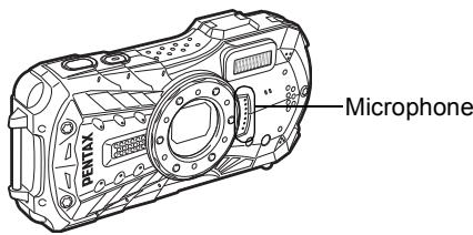 PENTAX OPTIO WG-2 GPS - Enregistrement de son (mode enregistrement vocal) - 1