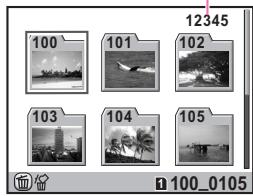 PENTAX 645D - Affichage du dossier - 1