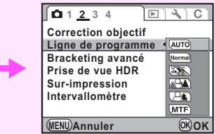 PENTAX 645D - Comment utiliser le menu - 1