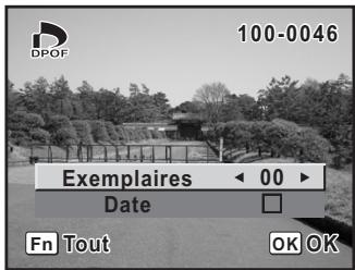 PENTAX K100D SUPER - Appuyez sur le bouton de navigation (▲). - 1