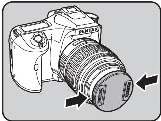 PENTAX K100D SUPER - Fixation de l'objectif - 4