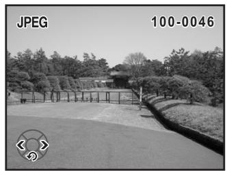 PENTAX K100D SUPER - Appuyez sur le bouton ▶. - 1