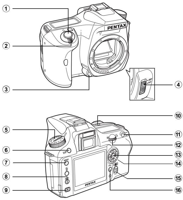 PENTAX K100D SUPER - Mode capture - 1