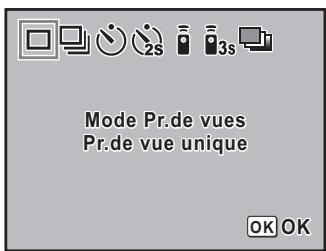 PENTAX K100D SUPER - Appuyez sur le bouton de navigation (▲). - 2