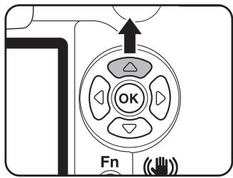 PENTAX K100D SUPER - Appuyez sur le bouton de navigation (▲). - 1