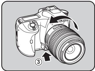 PENTAX K100D SUPER - Fixation de l'objectif - 5