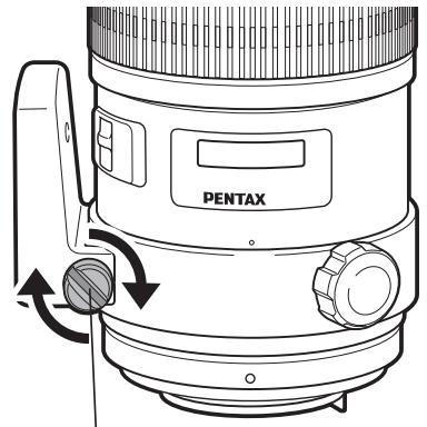PENTAX OBJECTIFS DA - Retirer l'adaptateur trépied - 2