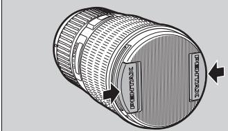 PENTAX OBJECTIFS DA - Pour retirer l'objectif - 5