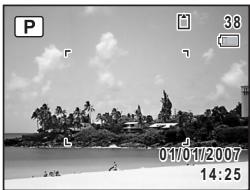PENTAX OPTIO W30 - Réglage des fonctions (mode programme) - 1