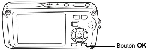 PENTAX OPTIO W30 - Affichage du mode horloge - 1