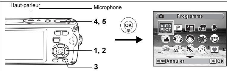 PENTAX OPTIO W30 - (mode enregistrement vocal) - 1