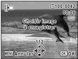PENTAX OPTIO W30 - Sauvegarde de l'image d'une séquence vidéo comme image fixe - 1