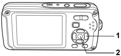 PENTAX OPTIO W30 - Réglage des fonctions de la prise de vue - 1