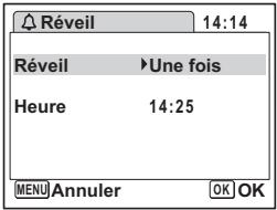 PENTAX OPTIO W60 - Appuyez deux fois sur le bouton MENU. - 1