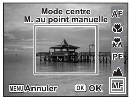 PENTAX OPTIO W60 - Mise au point manuelle - 1