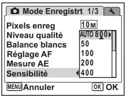 PENTAX OPTIO W60 - Sélectionnez [AUTO] puis appuyez sur le bouton de navigation (▶). - 1