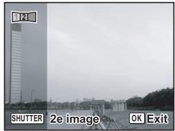 PENTAX OPTIO W60 - Appuyez sur le déclencheur à fond. - 1