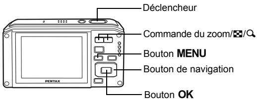PENTAX OPTIO W60 - Réglage du zoom optique 📋p.141 - 1