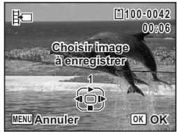 PENTAX OPTIO W60 - Appuyez sur le bouton OK. - 1