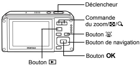 PENTAX OPTIO W60 - Lecture zoom - 3