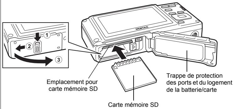 PENTAX OPTIO W60 - Utilisation de l'adaptateur secteur - 1