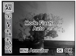 PENTAX OPTIO W60 - Appuyez sur le bouton OK. - 1
