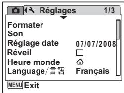 PENTAX OPTIO W60 - Modification du son (utilisation d'un fichier son enregistré) - 4