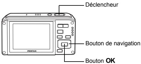 PENTAX OPTIO W60 - Utilisation du retardateur - 4