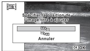PENTAX OPTIO WG-1,  OPTIO WG3,  WG-10,  WG-3 - Ajout d'une image titre à une série video - 3