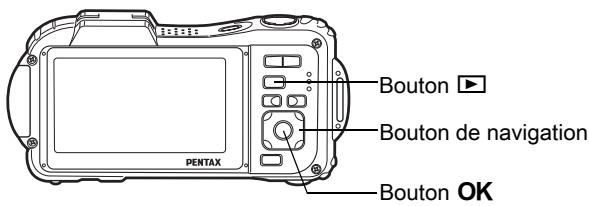 PENTAX OPTIO WG-1,  OPTIO WG3,  WG-10,  WG-3 - Suppression de toutes les images et fichiers son - 2