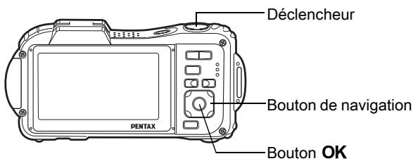 PENTAX OPTIO WG-1,  OPTIO WG3,  WG-10,  WG-3 - Prise de vue avec ajustement automatique de l'exposition (bracketing auto) - 1