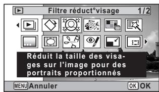PENTAX OPTIO WG-3 - Traitement des images pour réduire les visages - 1