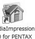PENTAX OPTIO WG-3 - Double-cliquez sur I'icone [MedialImpression 3.0 for PENTAX] sur le bureau. - 1