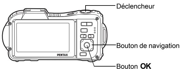 PENTAX OPTIO WG3,  OPTIO WG3-GPS - Prise de vue avec ajustement automatique de l'exposition (bracketing auto) - 1