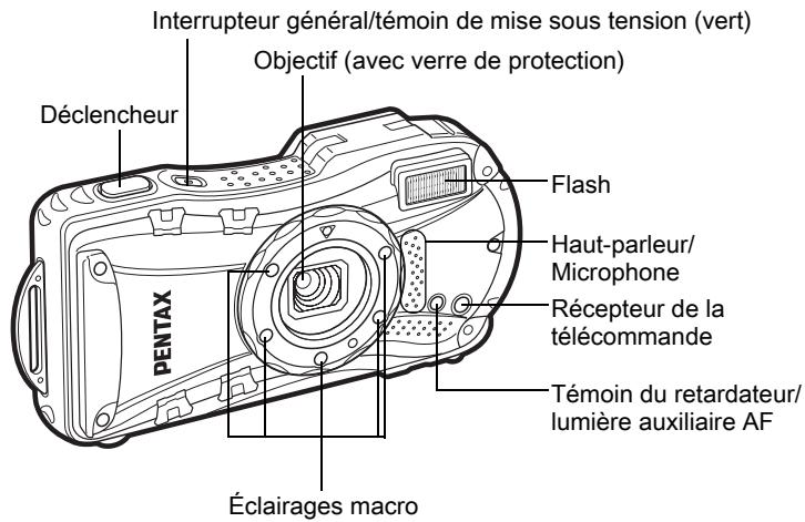 PENTAX OPTIO WG3,  OPTIO WG3-GPS - Descriptif de l'appareil - 1