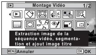 PENTAX OPTIO WG3,  OPTIO WG3-GPS - Édition de séquences video - 1