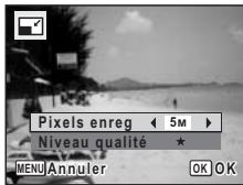 PENTAX OPTIO WP - Modification de la taille et de la qualité d'image (Redéfinir) - 2