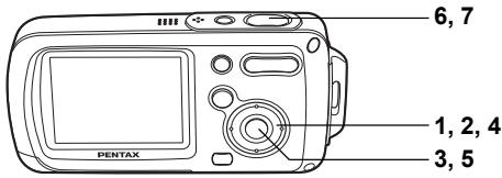 PENTAX OPTIO WP - Prise de vue en basse lumière (modes nocturne/lumière tamisée/feux d'artifice) - 2