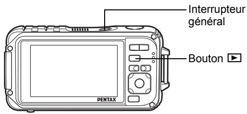 PENTAX W90 - Démarrage en mode lecture - 1