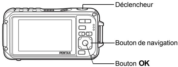 PENTAX W90 - Utilisation du retardateur - 1