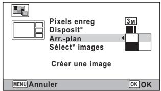 PENTAX W90 - Sélection de l'arrière-plan - 1
